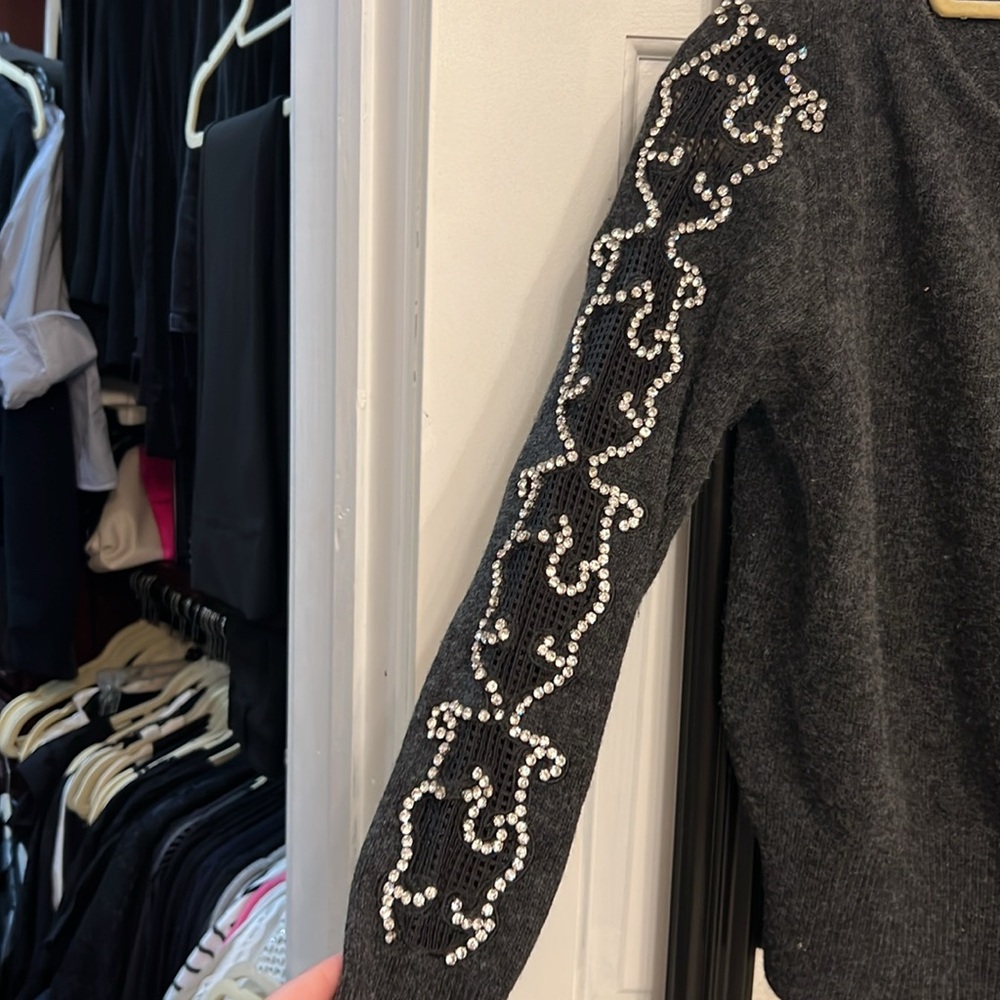 Sandro Rhinestone Sweater - Picture 5 of 5